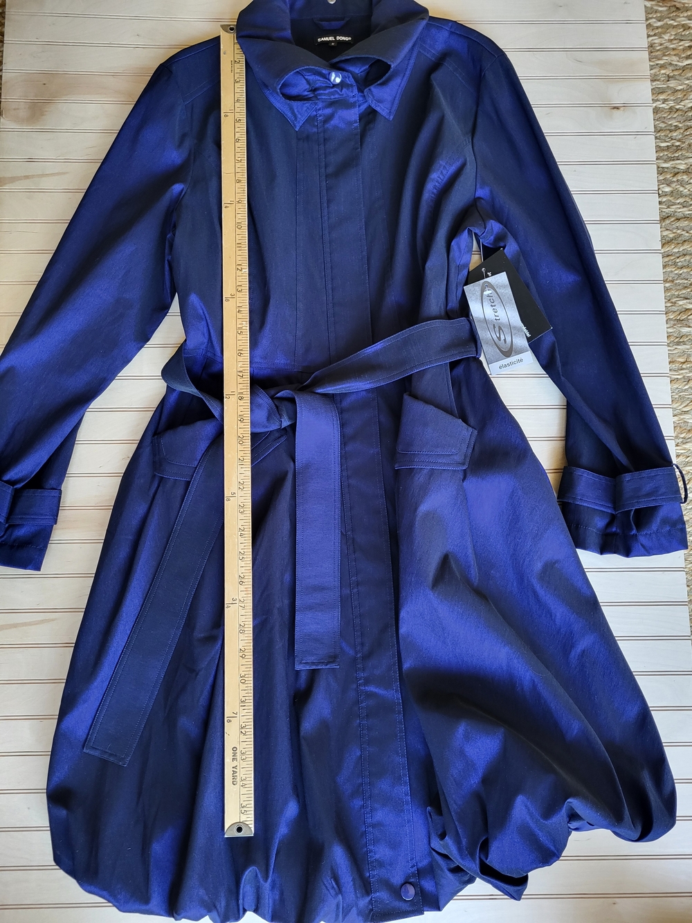 Samuel Dong Bubble Dress/Trench Coat - Picture 6 of 12
